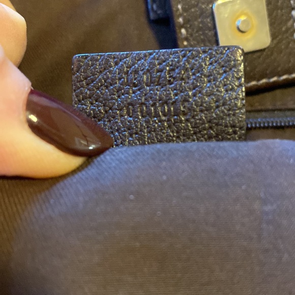 GUCCI REHAB GG Canvas Two Way Authentic Vintage Tote. Preloved.Aged w some wear. - Picture 9 of 10